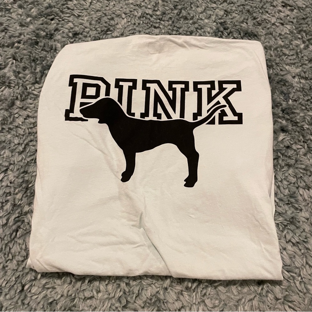 Light blue PINK tee shirt